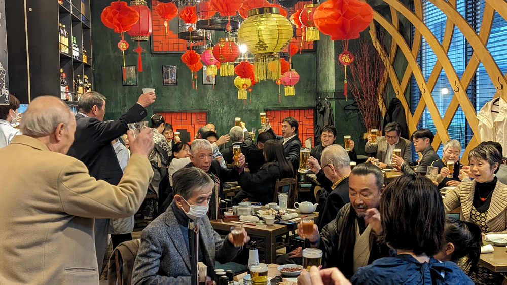 新年会 乾杯の画像