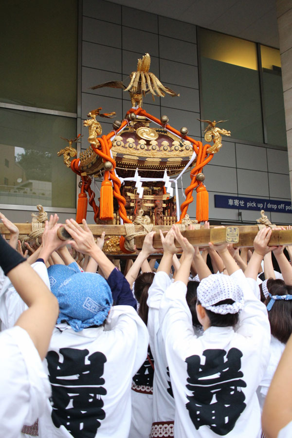 2016年祭礼 御神輿練りの画像