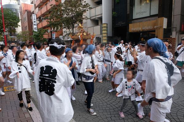 2018年祭礼 御神輿練りの画像
