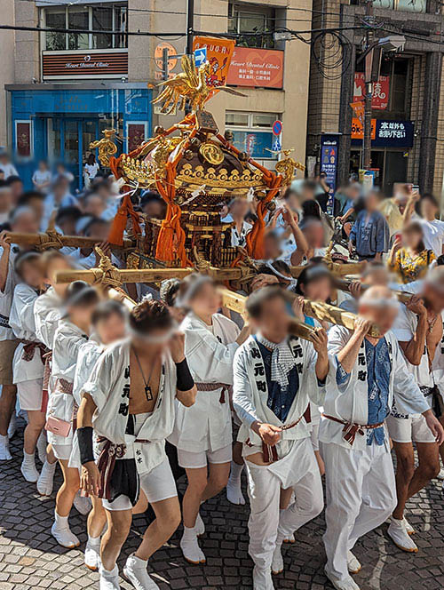 2023年麻布山元町 秋祭り 御神輿 9の画像