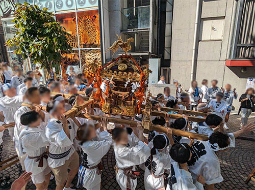 2023年麻布山元町 秋祭り 御神輿 11の画像