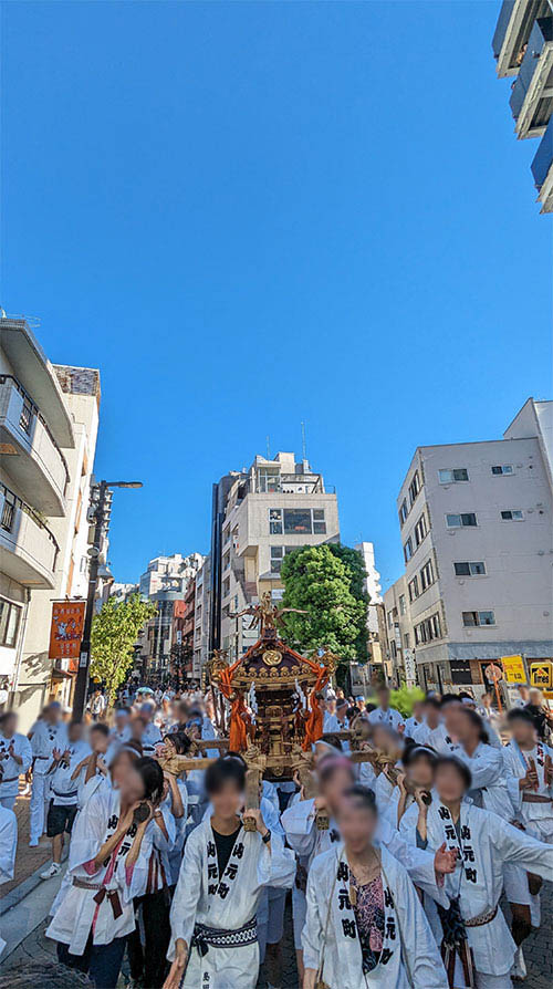 2023年麻布山元町 秋祭り 御神輿 18の画像