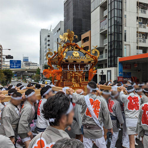 2023年麻布十番 祭礼 宮神輿 1の画像