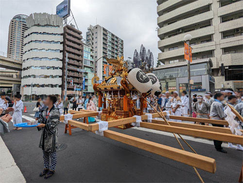 2023年麻布十番 祭礼 宮神輿 2の画像