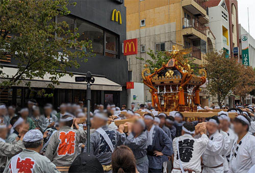 2023年麻布十番 祭礼 宮神輿 3の画像