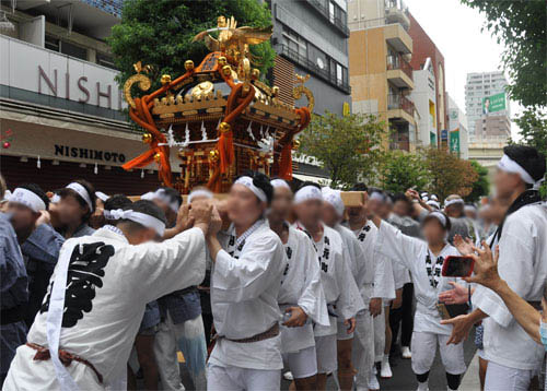 2023年麻布十番 祭礼 宮神輿 5の画像