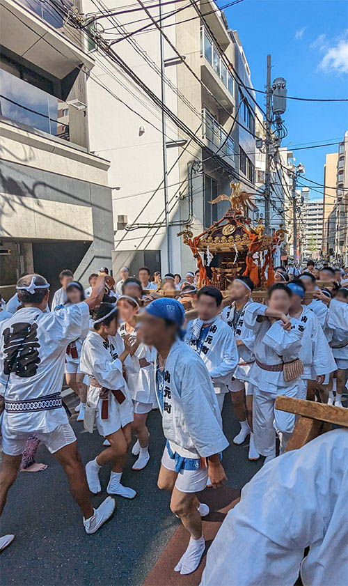 2023年麻布山元町 秋祭り 御神輿 1の画像
