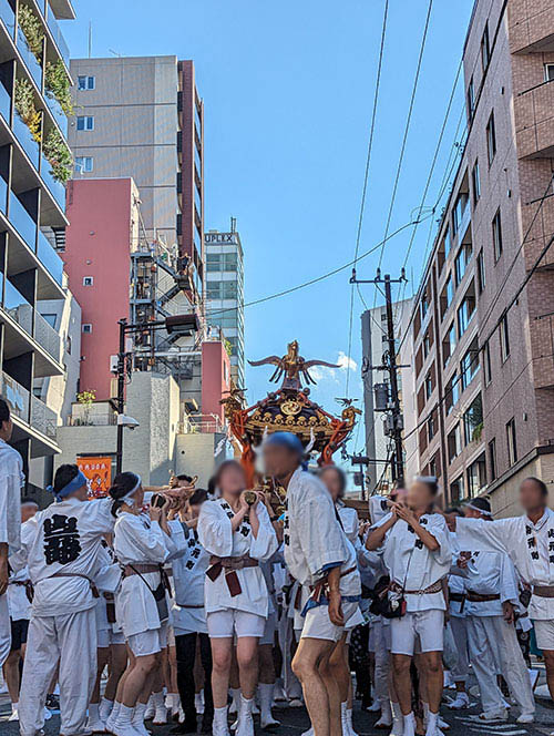 2023年麻布山元町 秋祭り 御神輿 5の画像