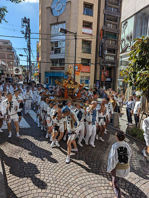2023年麻布山元町 秋祭り 御神輿 8の画像