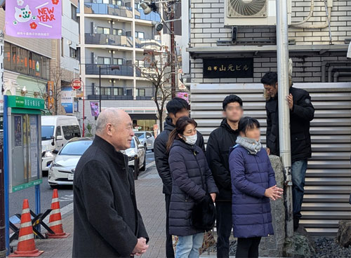 2025年麻布山元町 国旗掲揚 5の画像